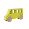 Hawbeez Wooden Bus With Garage
