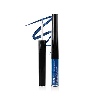 Herb-Enriched Waterproof Eyeliner Organic With Jojoba Oil & Vitamin E - 02- Midnight Blue 2.5 Ml image