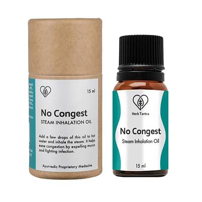Herb Tantra No Congest-Steam Inhalation Essential Oil (15Ml) image