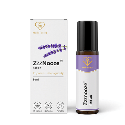 Herb Tantra Zznooze Roll On for better sleep quality image