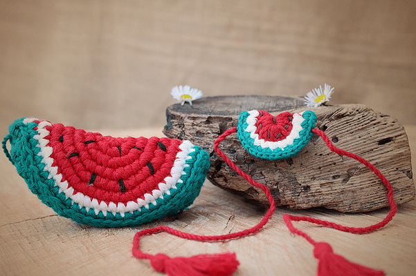 Himalayan Blooms Rakhi Gifting,Watermelon image