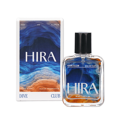 Hira Dive Club Eau De Perfume | Woody Aromatic | Long-Lasting for Men - 50Ml image