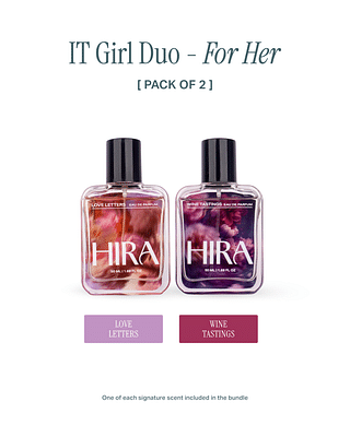 Hira Perfume Gift Set for Her | Floral, Sweet & Oudh Spice Notes |2 x 50ml image