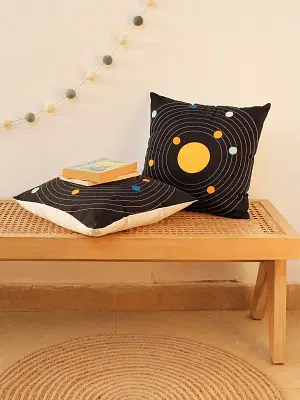 House This The Nine Planets Shaped Cushion (Multi) image