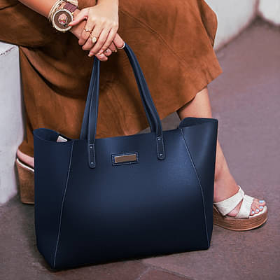 IMARS Elegant Blue Handbag Perfect For Women & Girls image