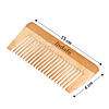 Indalo Pure Neem Wood Detangling Comb For Reducing Dandruff, Breakage & Hairfall