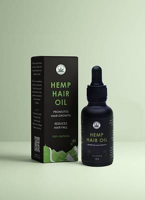 India Hemp Organics Hemp Hair Oil image