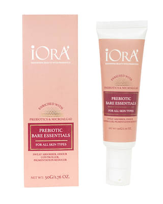 Iora Prebiotic Bare Essentials for Initimate Care for intimate areas (50Gm) image