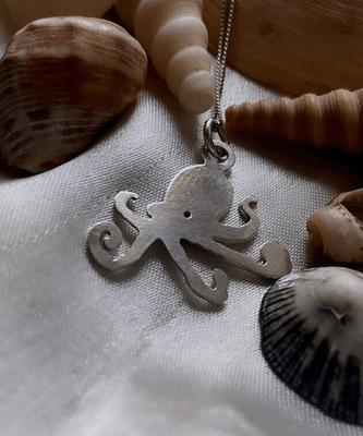 Jaggu the octopus Pendant image