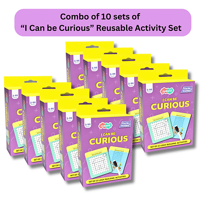 JoGenii I Can Be Curious - Mini DIY Kit |Return Gift, Travel Friendly - Pack of 10 image