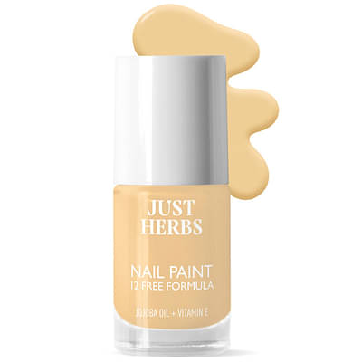 Just Herbs 12 Free Nail Paint-Sunshine Glow-29 11 ml image