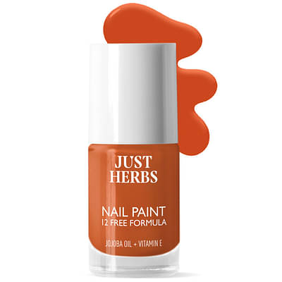 Just Herbs 12 Free Nail Paint-Toasted Tango-03 11 ml image