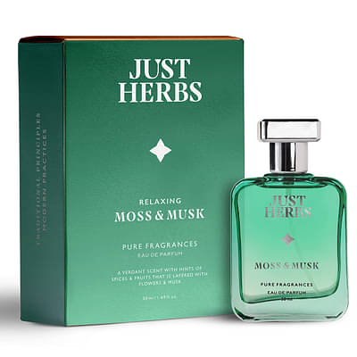 Just Herbs Relaxing Moss & Musk Eau De Parfum - 50 Ml image