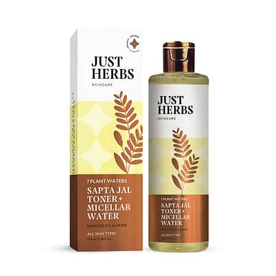 Just Herbs Sapta Jal Micellar Water Makeup Remover 100 Ml image