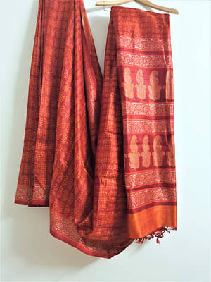 KAUSEYAH Trishika Kosa Silk Saree image