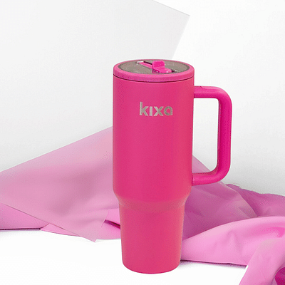 Kixa HydroFlow Tumbler- 1200 ml, Hot & Cold Tumbler (Leakproof) Candy Crush image