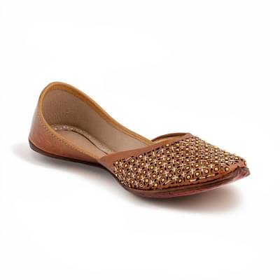 Korakari Jutti Tan For Women-3 image