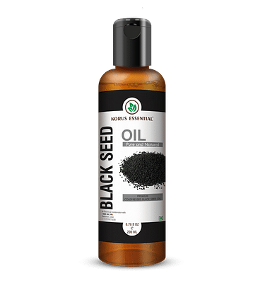 Korus Essential Black Seed Oil (Cold-pressed) - 200ml Pack image