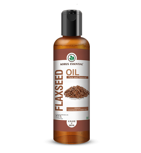 Korus Essential Flax Seed Oil (Cold-pressed) - 200ml Pack image