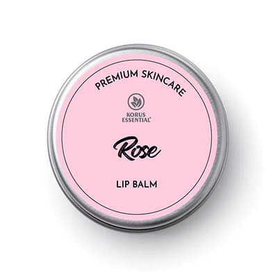 Korus Essential Rose Lip Balm with Shea Butter - 8 Grams image