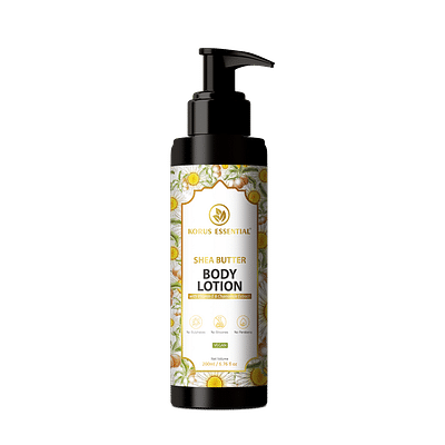 Korus Essential Shea Butter Body Lotion with Vitamin E and Chamomile Extract image