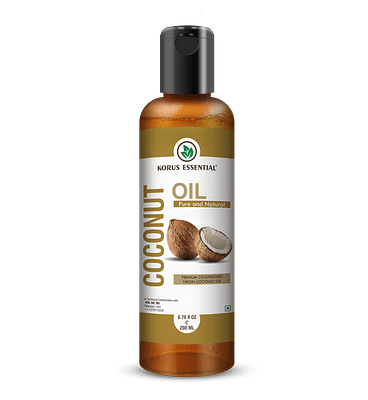Korus Essential Virgin Coconut Oil (Cold-pressed) - 200ml Pack image