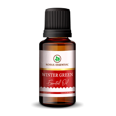 Korus Essential Winter Green Essential Oil - Therapeutic Grade 15 Ml | Pack Of 2 image