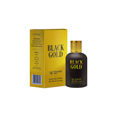 La French Black Gold Perfume For Men 100Ml image