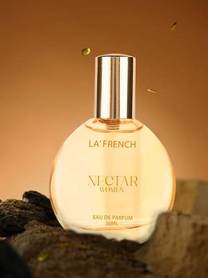 La French Nectar Perfume For Women - 30Ml | Ambery, Floral & Fruity Scent | Long-Lasting Sensual Woody Fragrance With Musky Base For Everyday Wear image