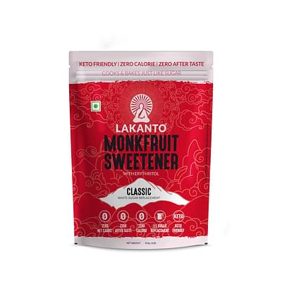 Lakanto Classic Japanese's Monkfruit Sweetener, 454g || 1:1 White Sugar Replacement Zero Calories, Zero Carbs, keto & Diabetic Friendly, Low Glycemic Natural Sweetener image
