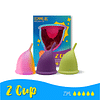 Lemme Be Z Cup - Reusable Menstrual Cup | Small Size, Ultra Soft and Rash Free, FDA Approved | 20ml (Small, Lemon Yellow)