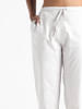 Livbio Organic Cotton & Natural Dyed Womens Ash Grey Color Slim Fit Pants