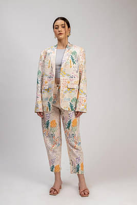 Liza Printed Blazer image