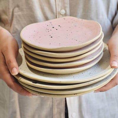 Love Language Plates Set image