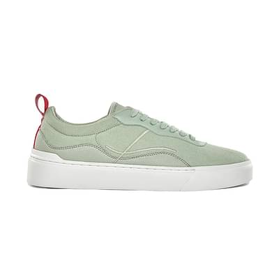 Ludic Enhanced Canvas Collection | Ec Low - Fern Light Green | Canvas Classic Casual Sneakers For Men & Women image