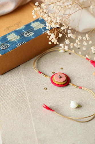 Lukka Chuppi Upcycled Artisanal Rakhi #9 image