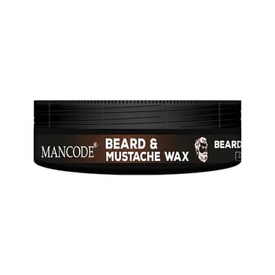 Mancode Beard and Mustache Wax | Smooth, Shiny & Healthy Beard for Men 50gm image