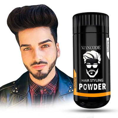 Mancode Hair Styling Powder for Men Gives Matte Texture Non - Oily & Greasy Look Hair Volumizing Powder 20gm (Pack of 3) image