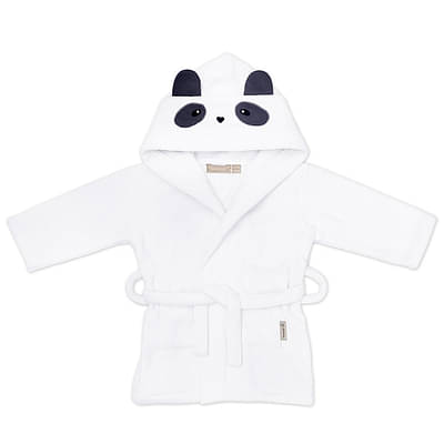 Masilo Hooded Baby Robe – Panda image