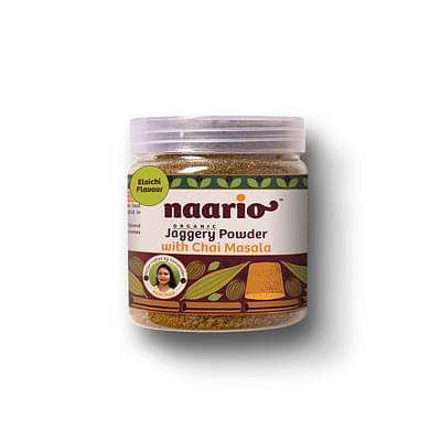 Naario Jaggery Powder Chai Masala- Elaichi image