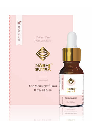 Nabhi Sutra Menstrual Pain Relief - Belly Button Oil - 15 Ml image