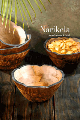Narikela - Unique Wooden Bowl image