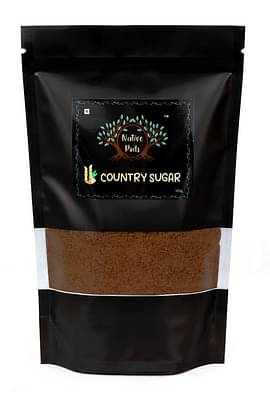 Native Pods Jaggery Powder 500g / Desi Khand / Nattu Sakkarai - Organic Jaggery image