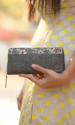 Natural Floral Wallet image