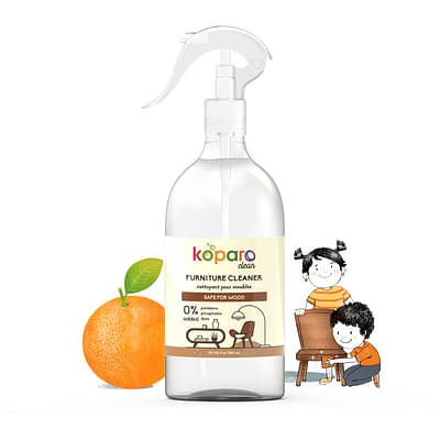 Natural Wood Cleaner & Conditioner Spray For Furniture - 300 Ml image