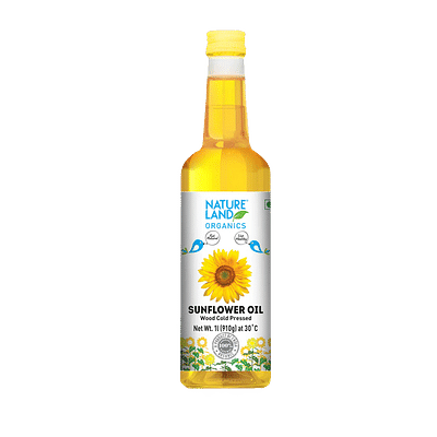 Nature Land Organics Organic Sunflower Oil1 Ltr image