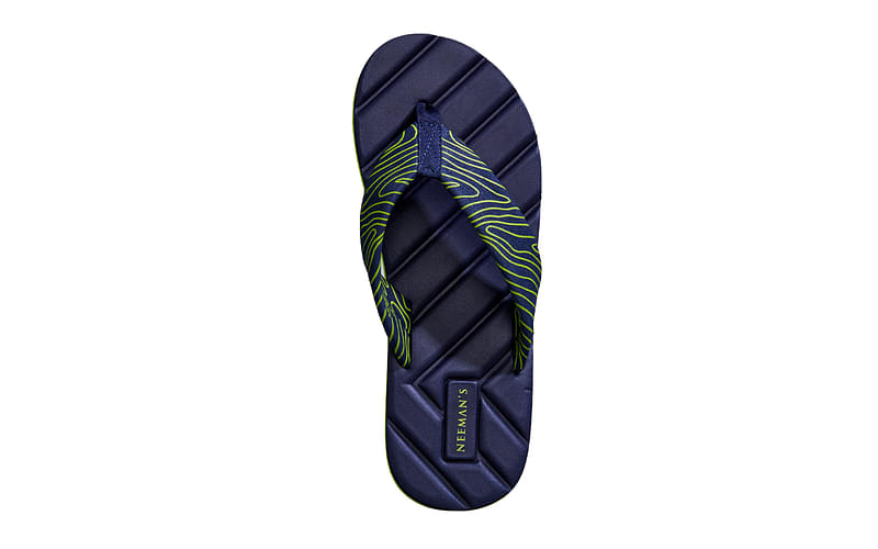 Neeman's All Vibes Flips For Men | Flip Flops | Lightweight & Comfortable image