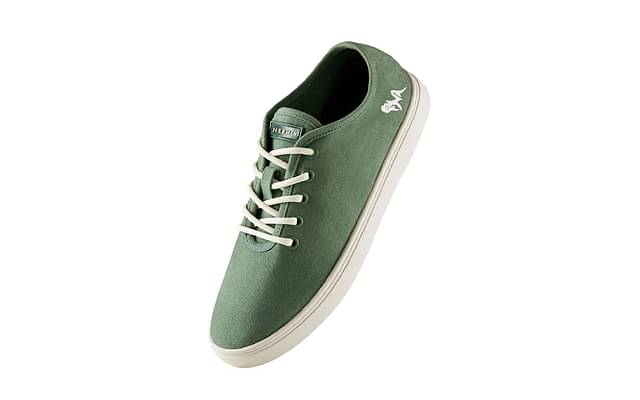 Neeman's Cotton Classic Sneakers For Men & Women | Breathable, Comfortable & Flexible| Light Green image