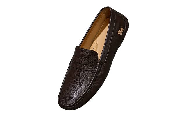 Neeman's Dress Loafers For Men | Formal Shoes For Men | Lightweight, Breathable & Comfortable| Brown image