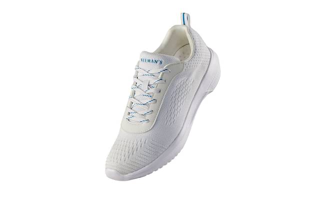 Neeman's Everyday Basic Sneakers For Men | Comfortable & Lightweight | Powder White image